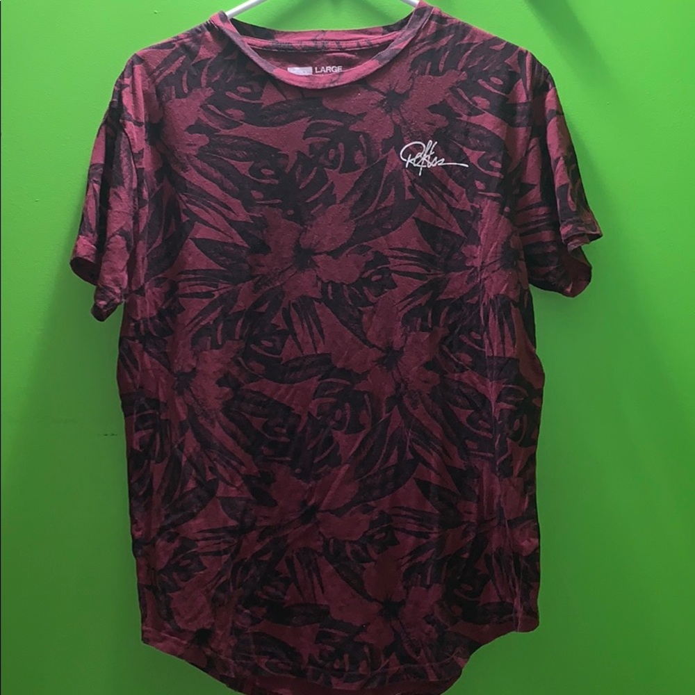 YR large floral t-shirt